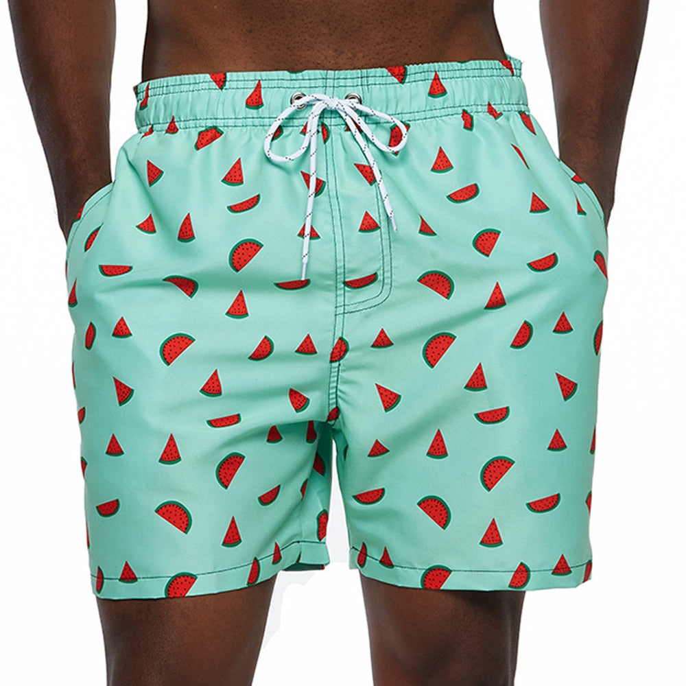 Heren zwemshort met trekkoord, sneldrogende en lichtgewicht boardshorts met mesh-voering voor strand en zwembad