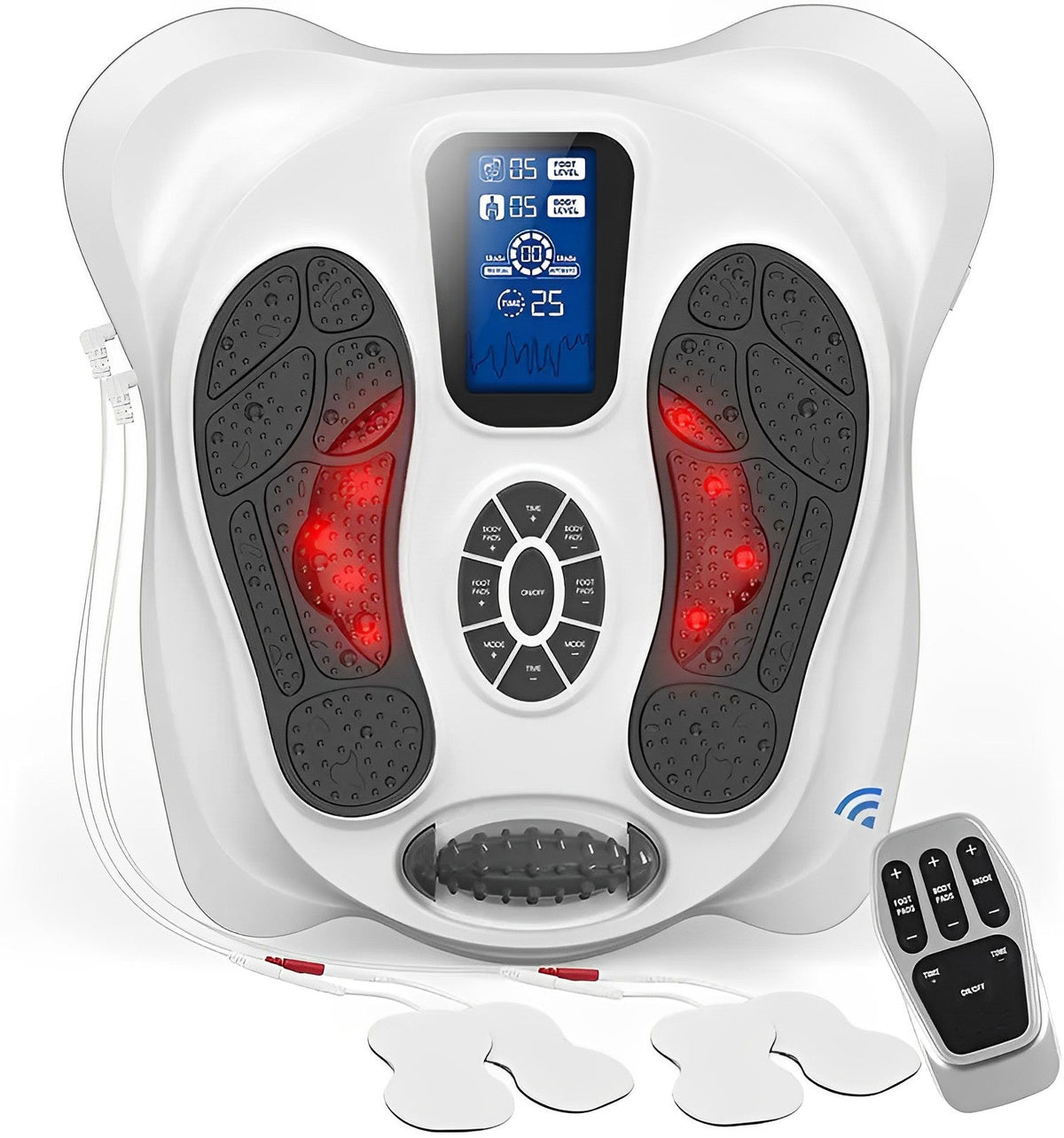 Multifunktionales TENS- & EMS-Infrarot-Fußmassagegerät