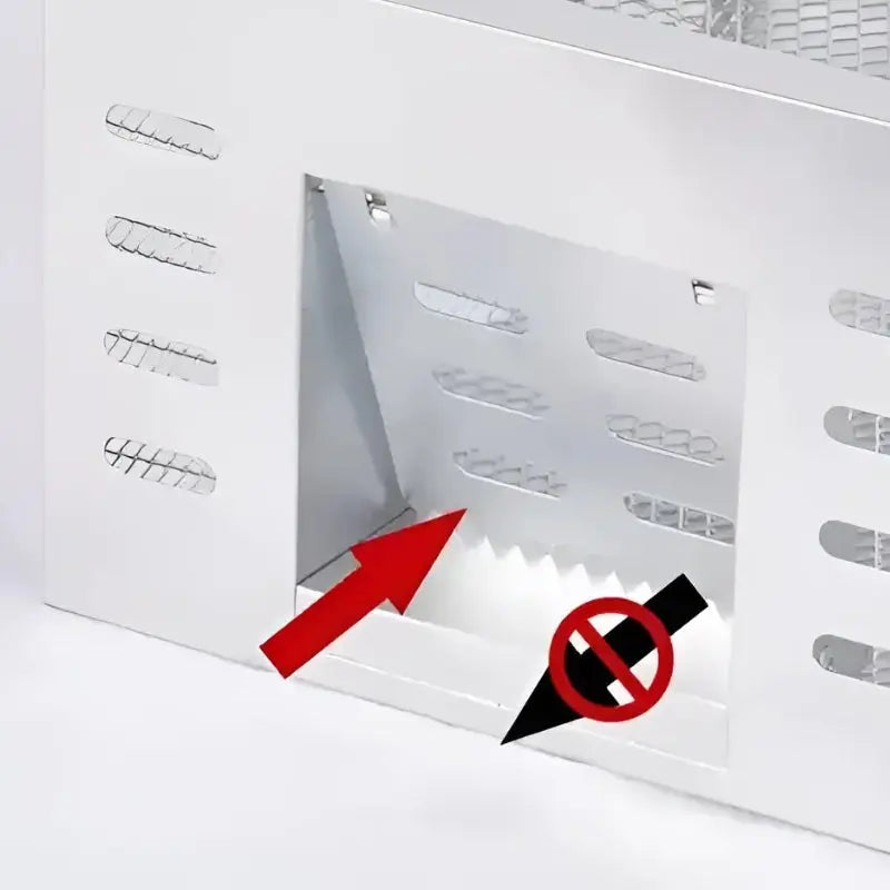 Humane Mouse Trap Cage with Sensitive One-Way Door for Indoor Rodent Control | Live Catch Multi-Mouse Trap for Home Garage Basement Kitchen | Thomler