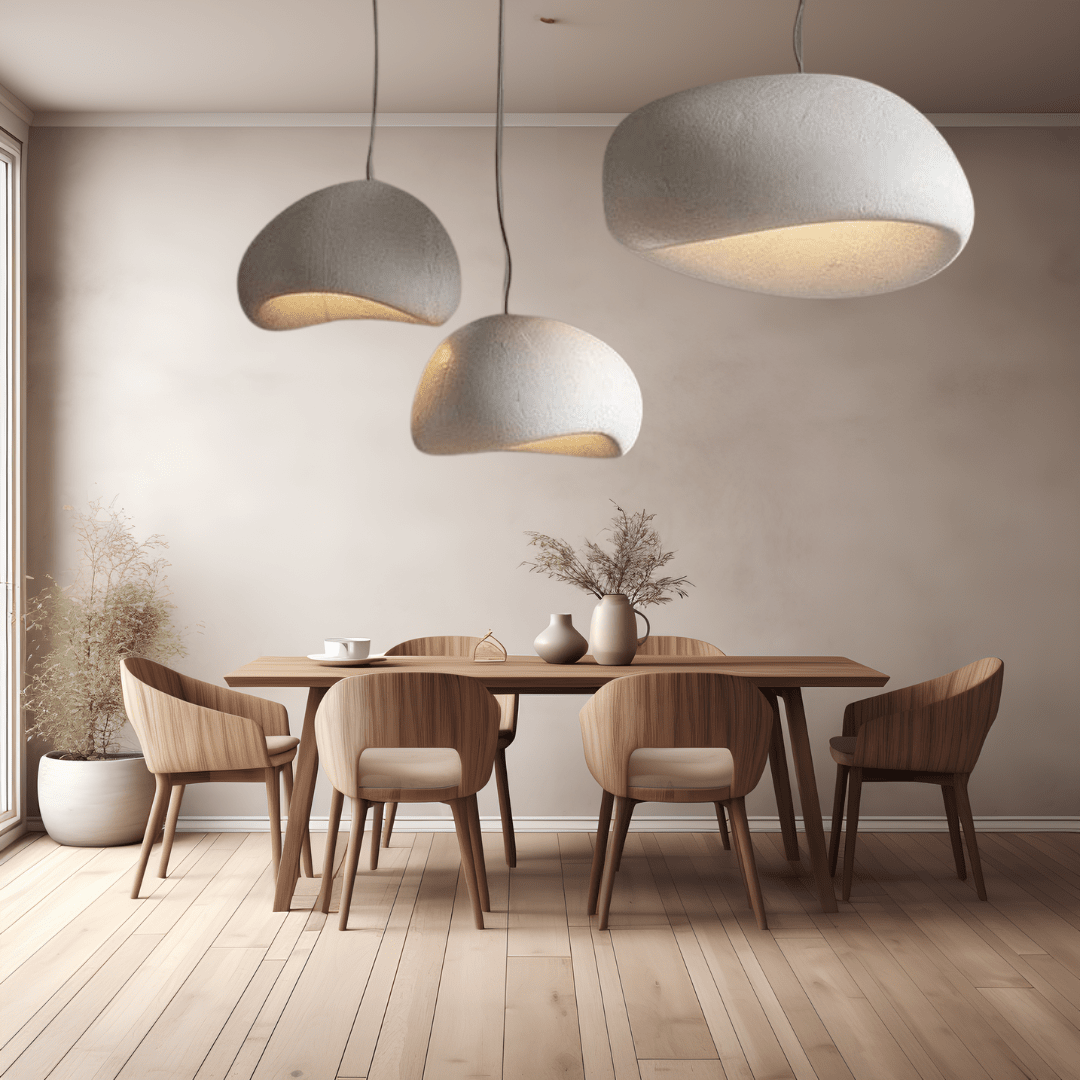 Dome Drop Ceiling Light with Height-Adjustable Cable E27 Socket Dimmable Fixture for Kitchen Island Dining Table | Thomler