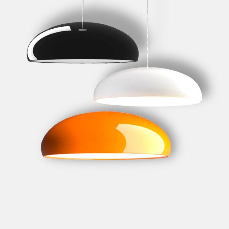 Adjustable Height Metal LED Ceiling Fixture for Dining Room & Kitchen Island | Modern Sculptural Overhead Lighting for Table & Counter | Ind | Thomler