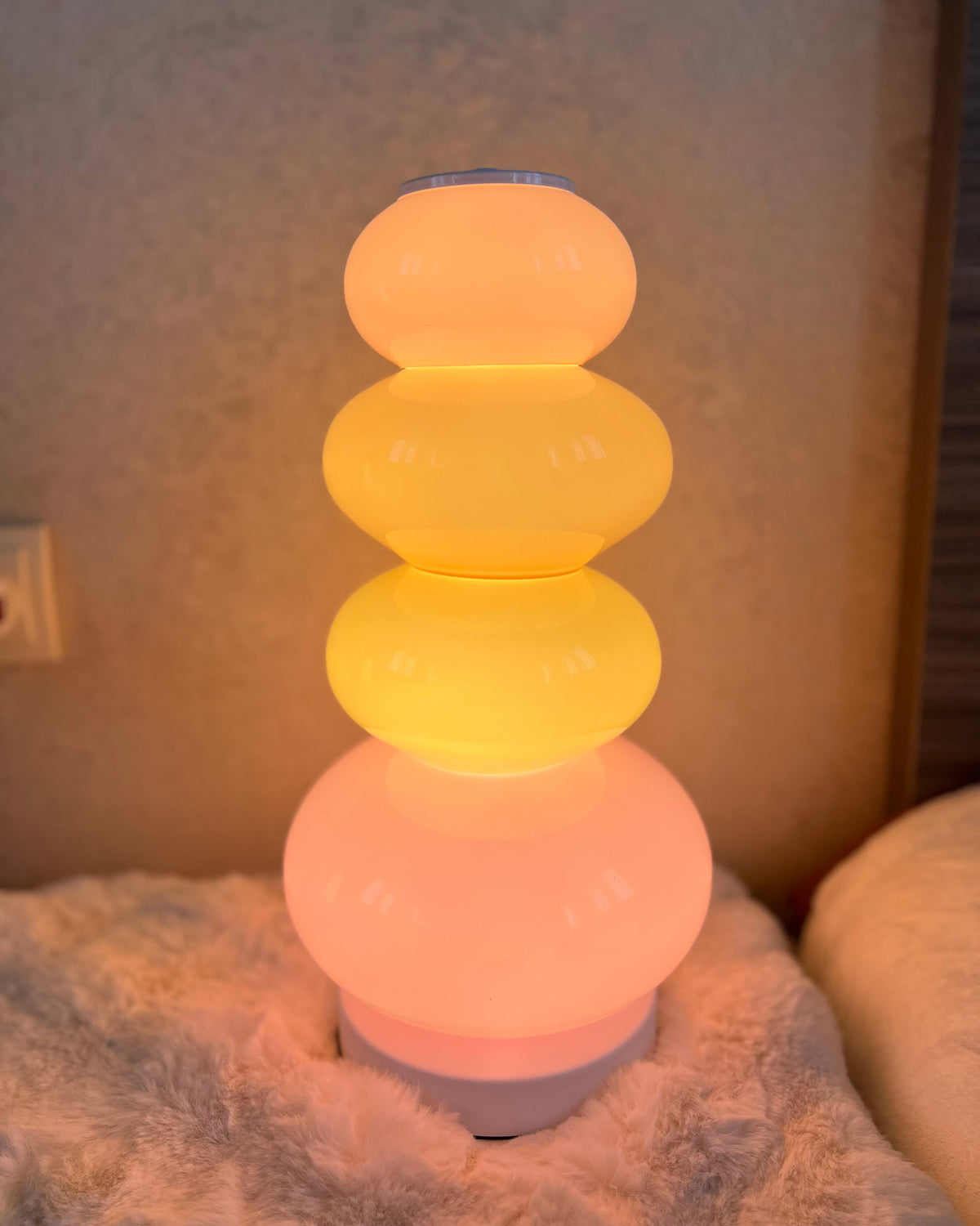 Translucent Acrylic Tower Light 63 Inches Tall Modern Statement Piece for Bedrooms Lounges Hallways Offices | Thomler