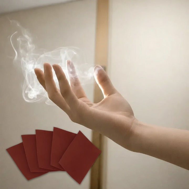 Finger Smoke Effect Kit 3.1 in Visual Illusion Paper for Magic Shows Content Creation Close-Up Tricks 5-Piece Performance Set | Thomler