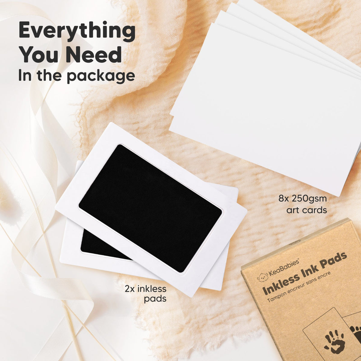 2-Pack Baby Inkless Ink Pads