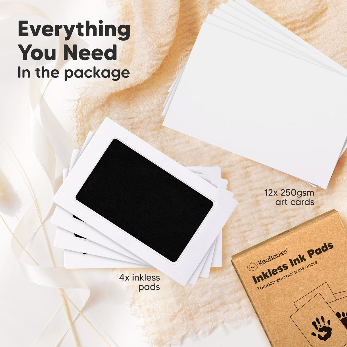4-Pack Baby Inkless Ink Pads