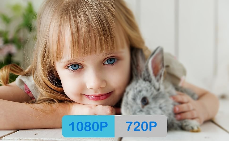 Indoor wifi-beveiligingscamera 1080P HD bewegingsdetectie nachtzicht thuisbewakingssysteem draadloze bewakingscamera voor slaapkamer kantoor woonkamer | Thomler