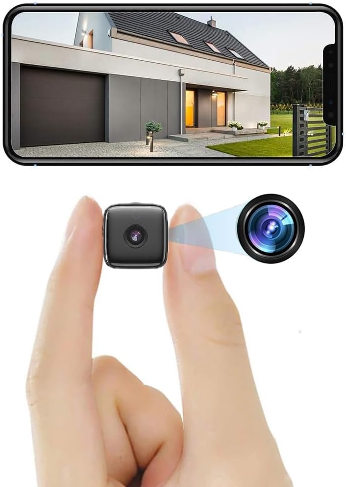 Indoor wifi-beveiligingscamera 1080P HD bewegingsdetectie nachtzicht thuisbewakingssysteem draadloze bewakingscamera voor slaapkamer kantoor woonkamer | Thomler