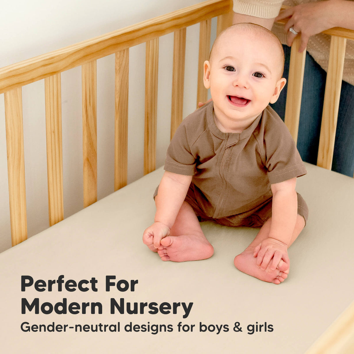 2-Pack Bamboo Waterproof Crib Sheets