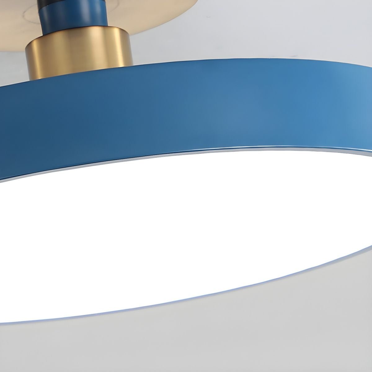 Lámpara de techo LED de 12 pulgadas, redonda, regulable, de bajo perfil para dormitorio, cocina, oficina, hogar, acrílico moderno | Thomler