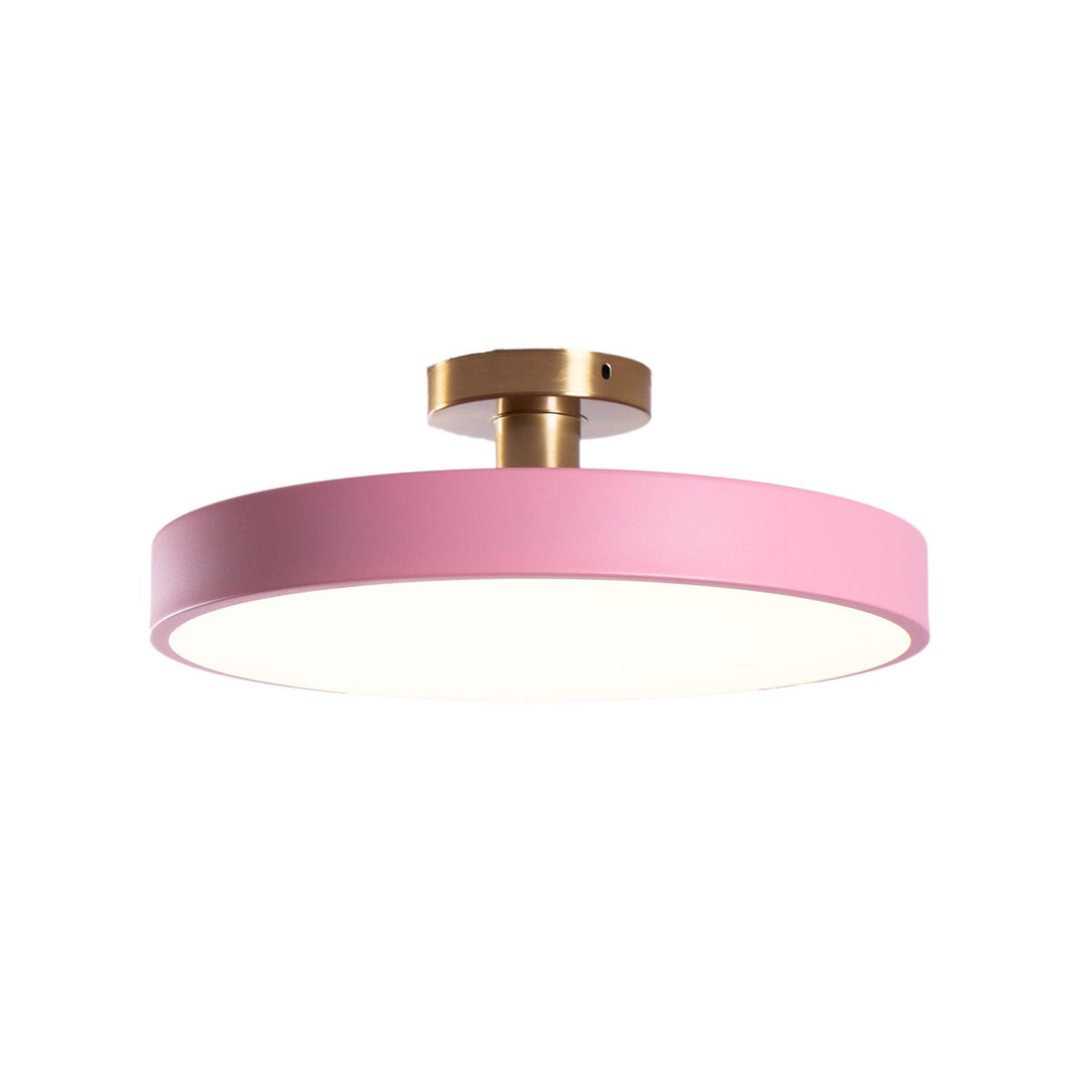 Lámpara de techo LED de 12 pulgadas, redonda, regulable, de bajo perfil para dormitorio, cocina, oficina, hogar, acrílico moderno | Thomler
