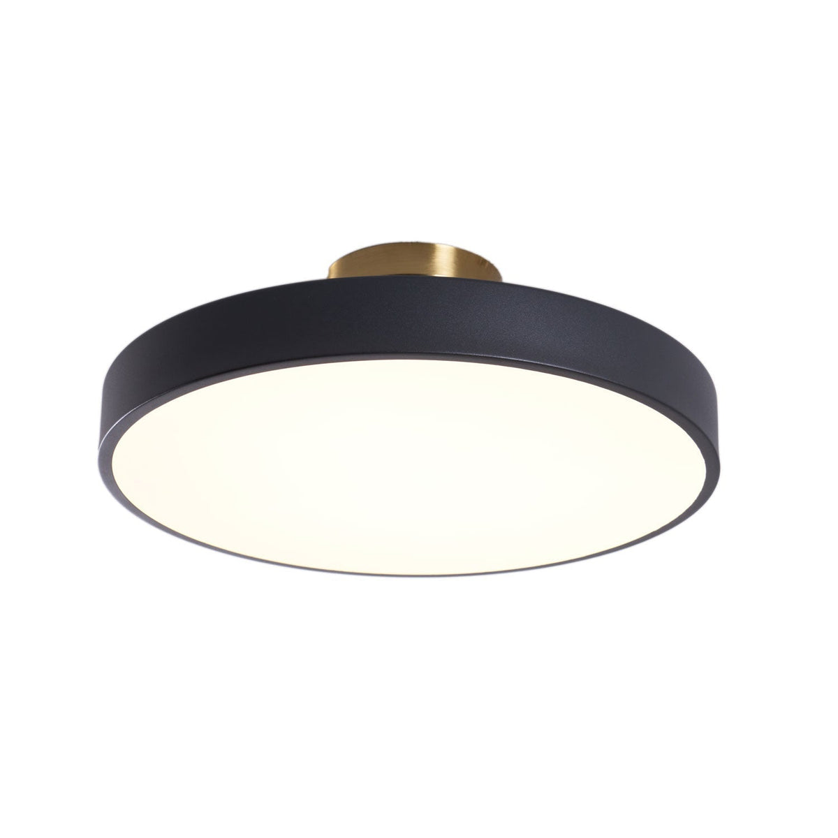 Lámpara de techo LED de 12 pulgadas, redonda, regulable, de bajo perfil para dormitorio, cocina, oficina, hogar, acrílico moderno | Thomler