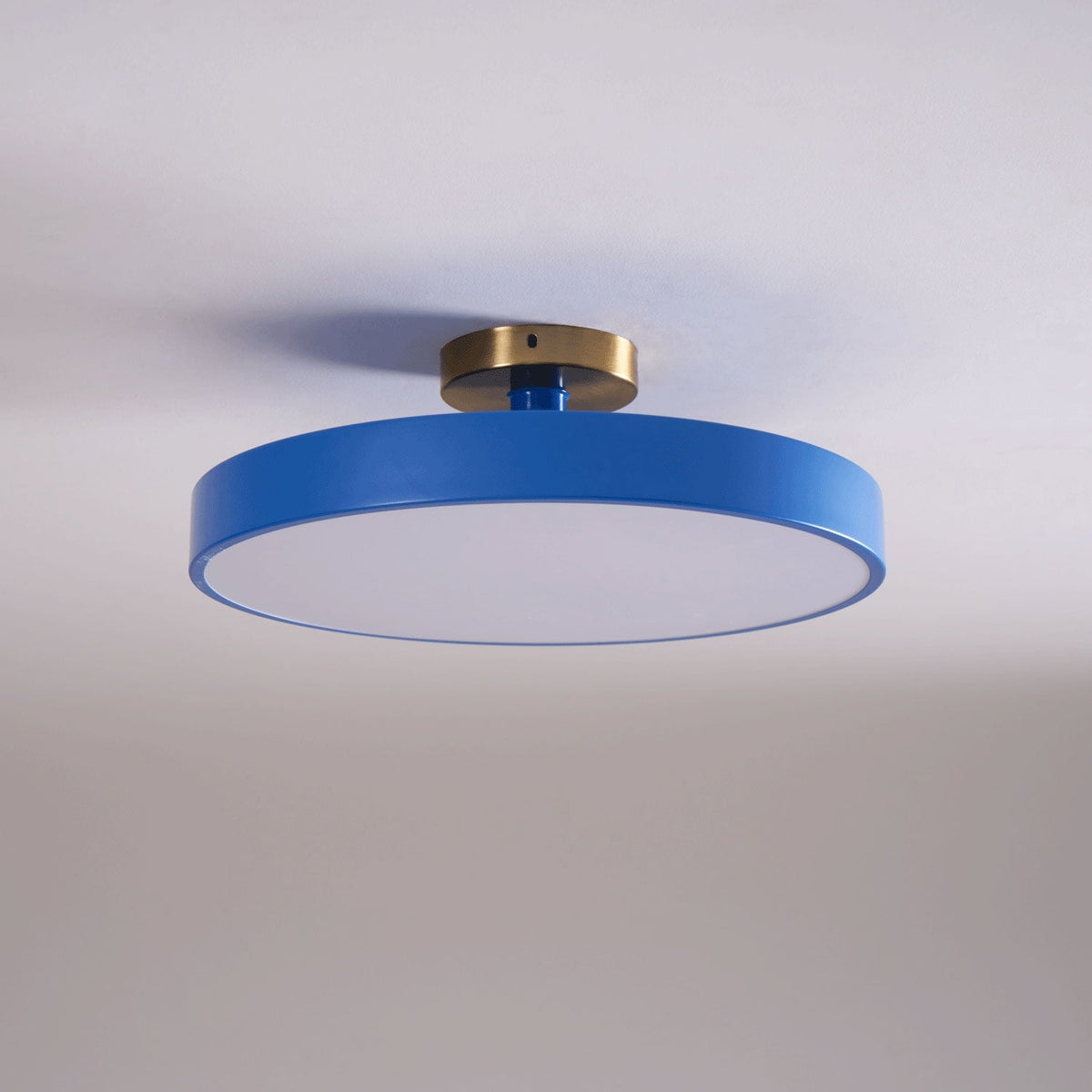 Lámpara de techo LED de 12 pulgadas, redonda, regulable, de bajo perfil para dormitorio, cocina, oficina, hogar, acrílico moderno | Thomler