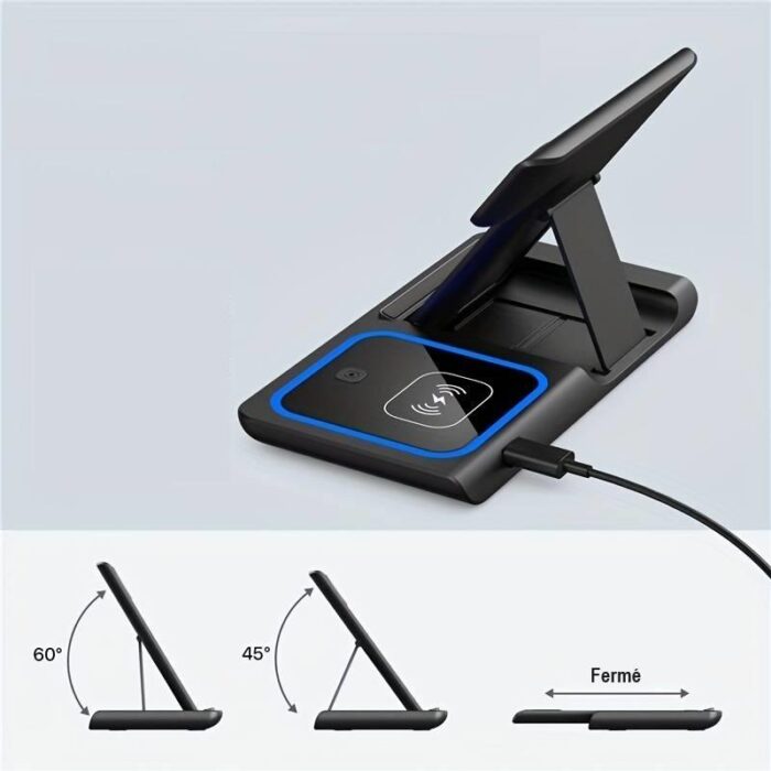 3-in-1 kabelloses Induktionsladegerät für iPhone