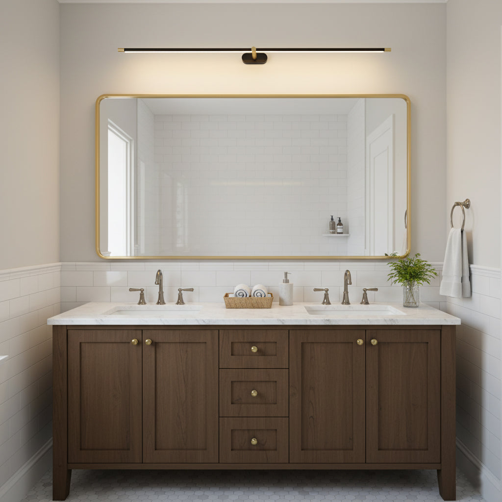 Rechargeable LED Picture Light 27 Inch Battery Operated Art Display Fixture Wireless Remote Dimmable Accent Sconce for Bedroom Hallway Galle | Thomler