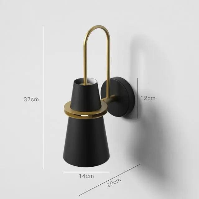 Bedrade wandlamp – Strak minimalistisch ontwerp voor slaapkamer, woonkamer & hal – Moderne LED-accentverlichting | Thomler
