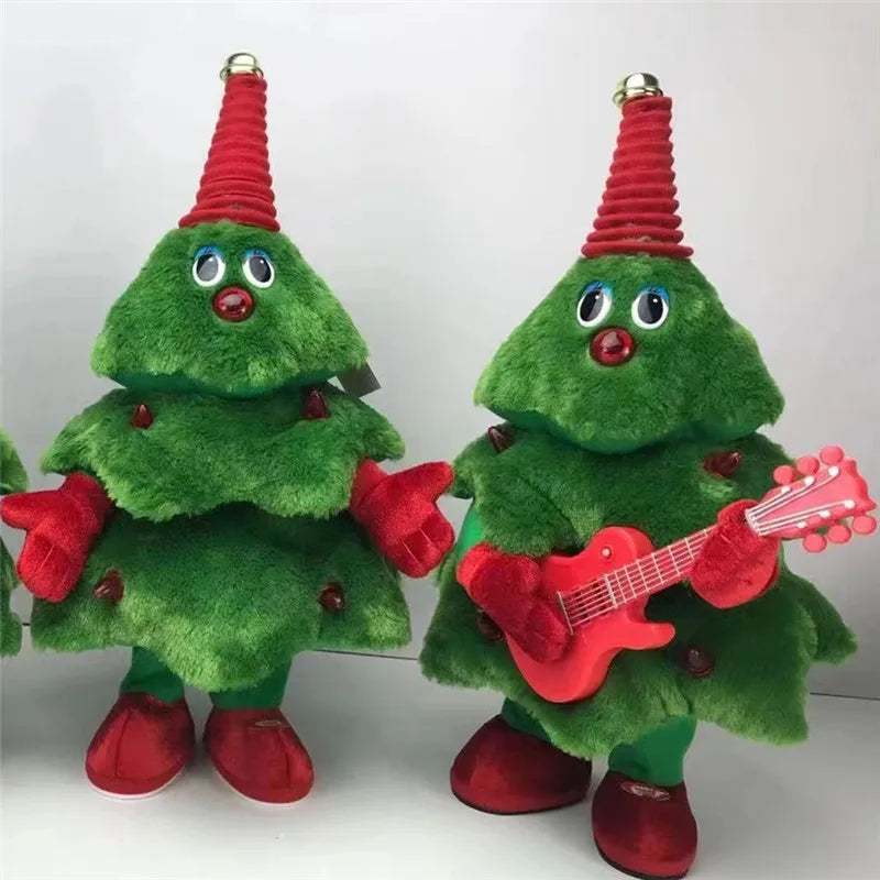 Animated Musical Holiday Tree Plush Toy for Kids & Home Decor | Thomler