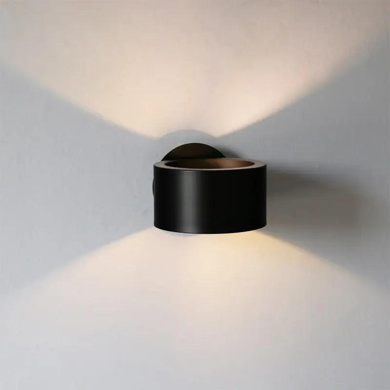 Hedendaagse metalen wandlamp met verstelbare arm voor slaapkamer, woonkamer, kantoor en halverlichting | Thomler