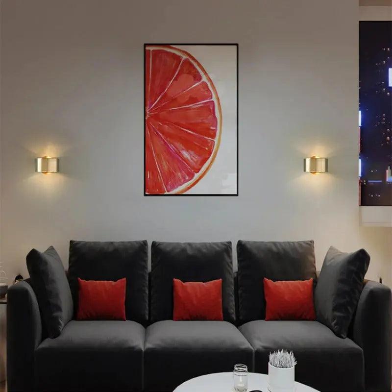 Hedendaagse metalen wandlamp met verstelbare arm voor slaapkamer, woonkamer, kantoor en halverlichting | Thomler