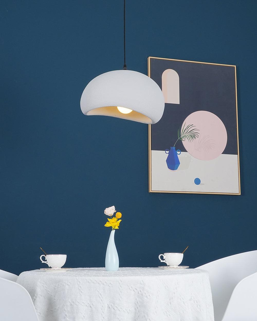 Cloud Pendant Lamp Dimmable LED Overhead Fixture Dining Room Bedroom Living Room Nursery Den Soft Glow Suspended Lighting E26 Bulb Base 12-4
