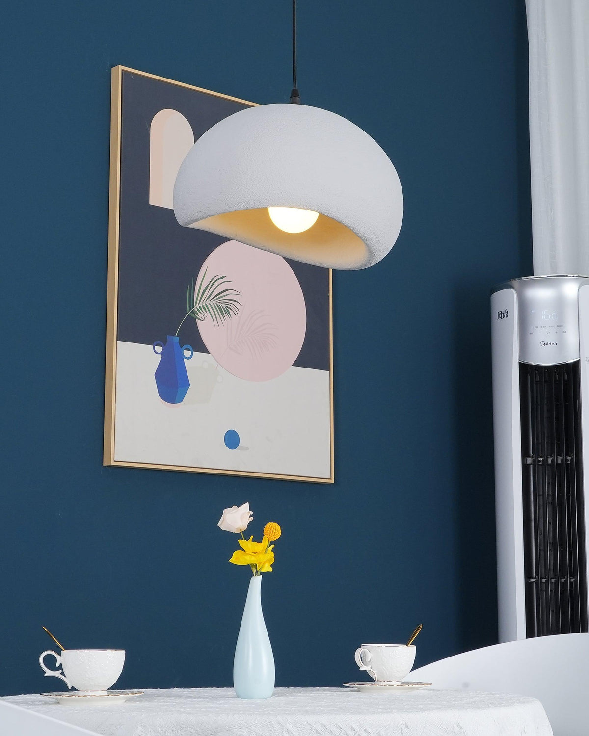 Cloud Pendant Lamp Dimmable LED Overhead Fixture Dining Room Bedroom Living Room Nursery Den Soft Glow Suspended Lighting E26 Bulb Base 12-4