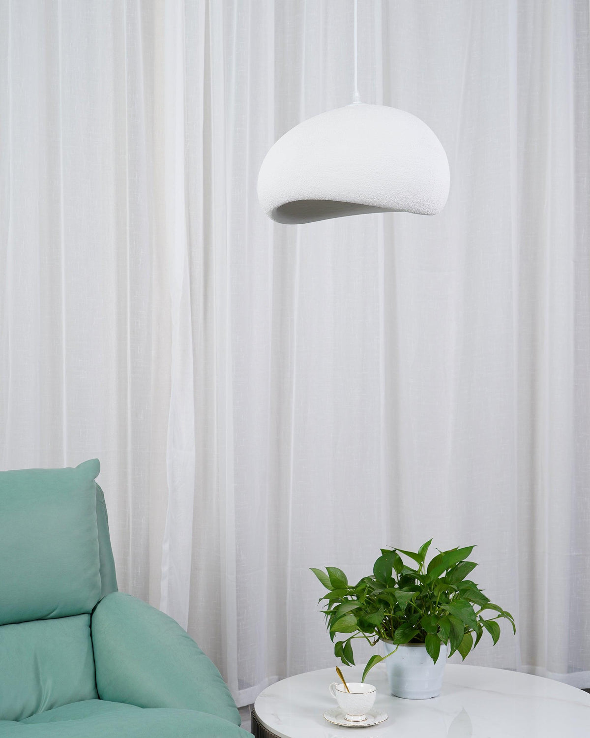 Cloud Pendant Lamp Dimmable LED Overhead Fixture Dining Room Bedroom Living Room Nursery Den Soft Glow Suspended Lighting E26 Bulb Base 12-4