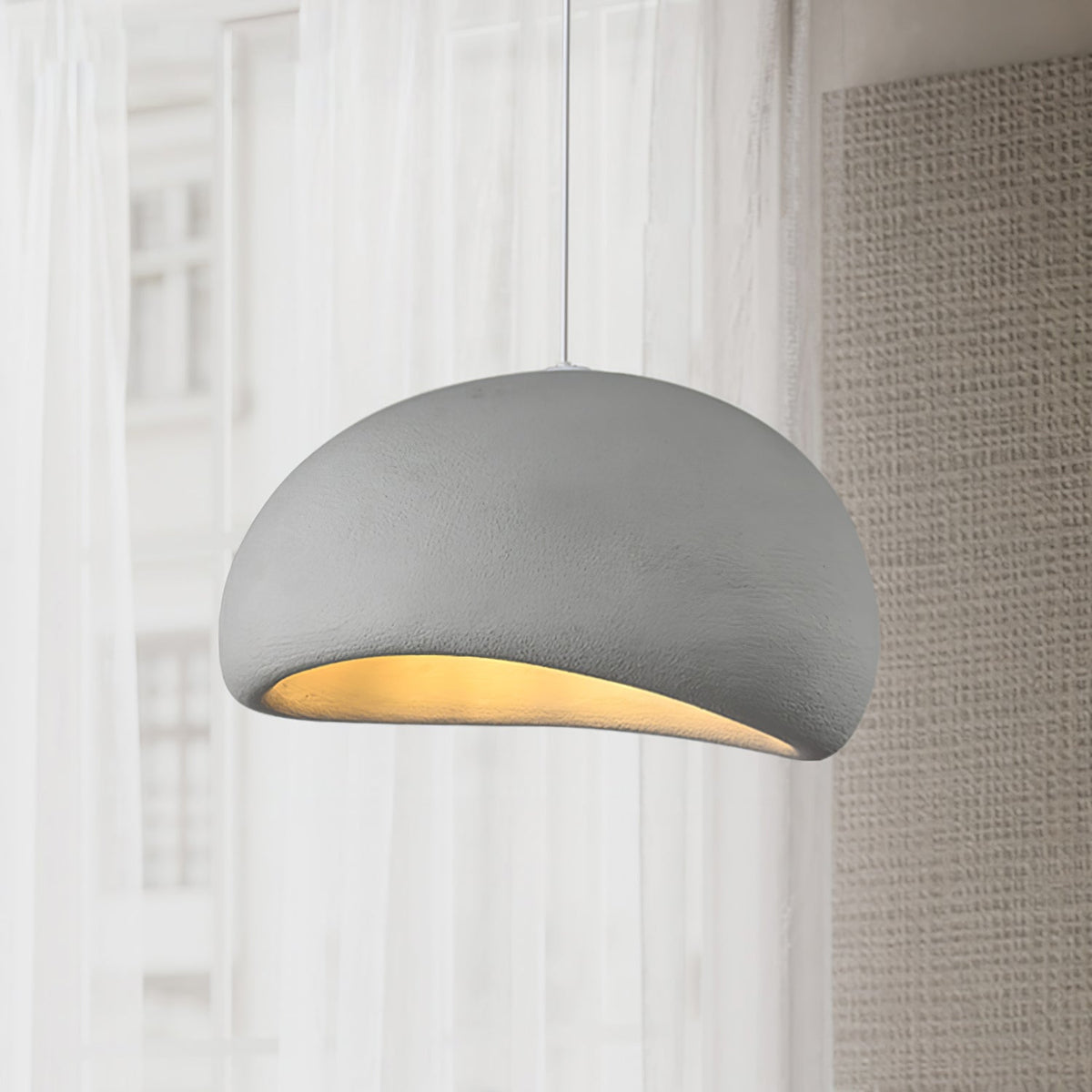 Cloud Pendant Lamp Dimmable LED Overhead Fixture Dining Room Bedroom Living Room Nursery Den Soft Glow Suspended Lighting E26 Bulb Base 12-4