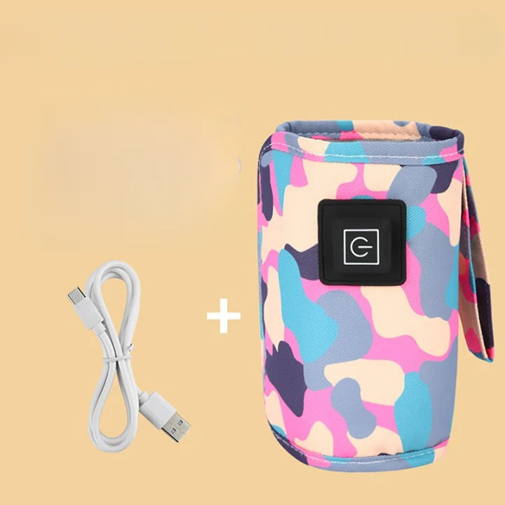 Mobiele flessenwarmer