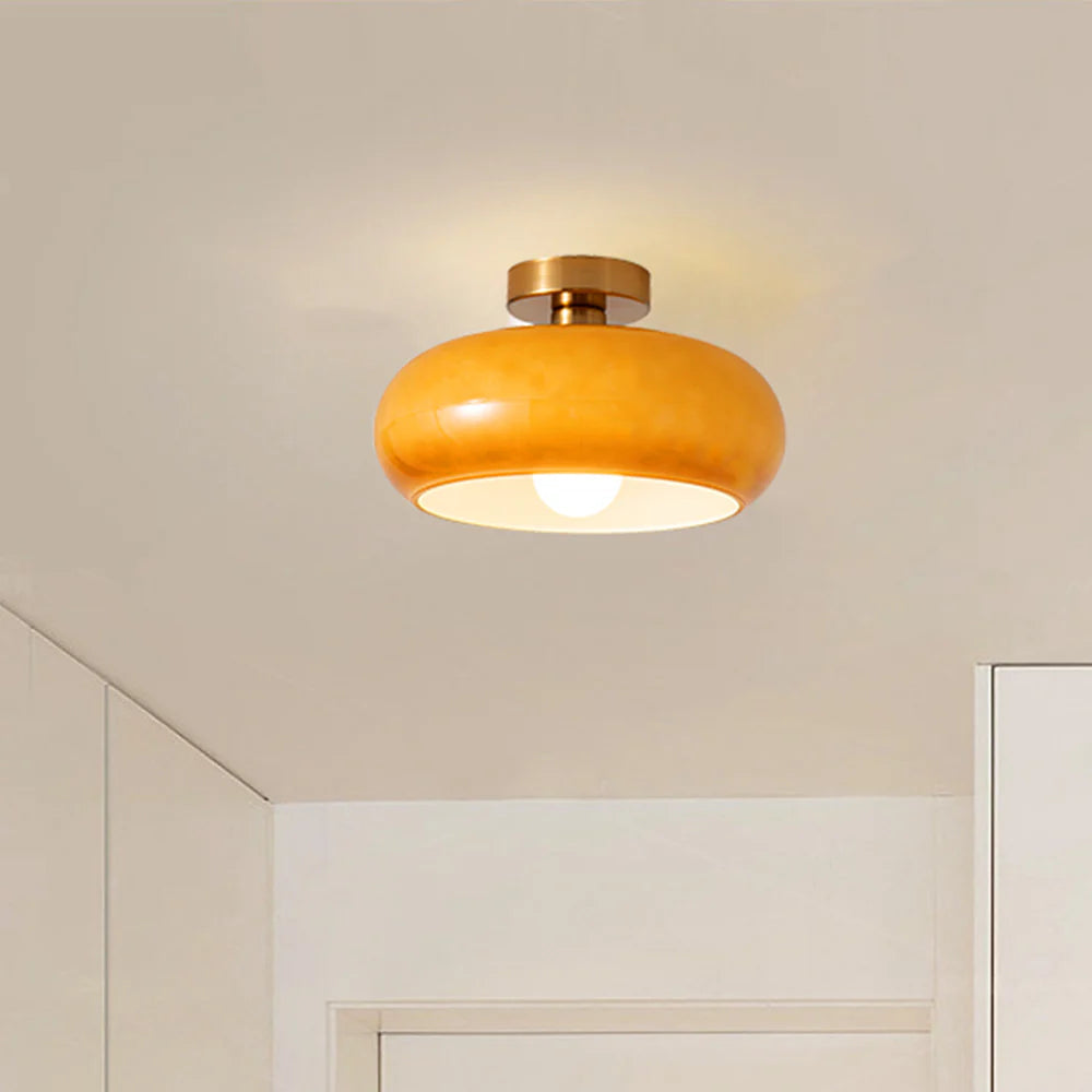 Hängende Kuppelleuchte, 11-Zoll getöntes Glas, festverdrahtete Deckenpendelleuchte für Küchen über Kochinseln, Schlafzimmer, Frühstücksecken, Industrial Farmhouse | Thomler