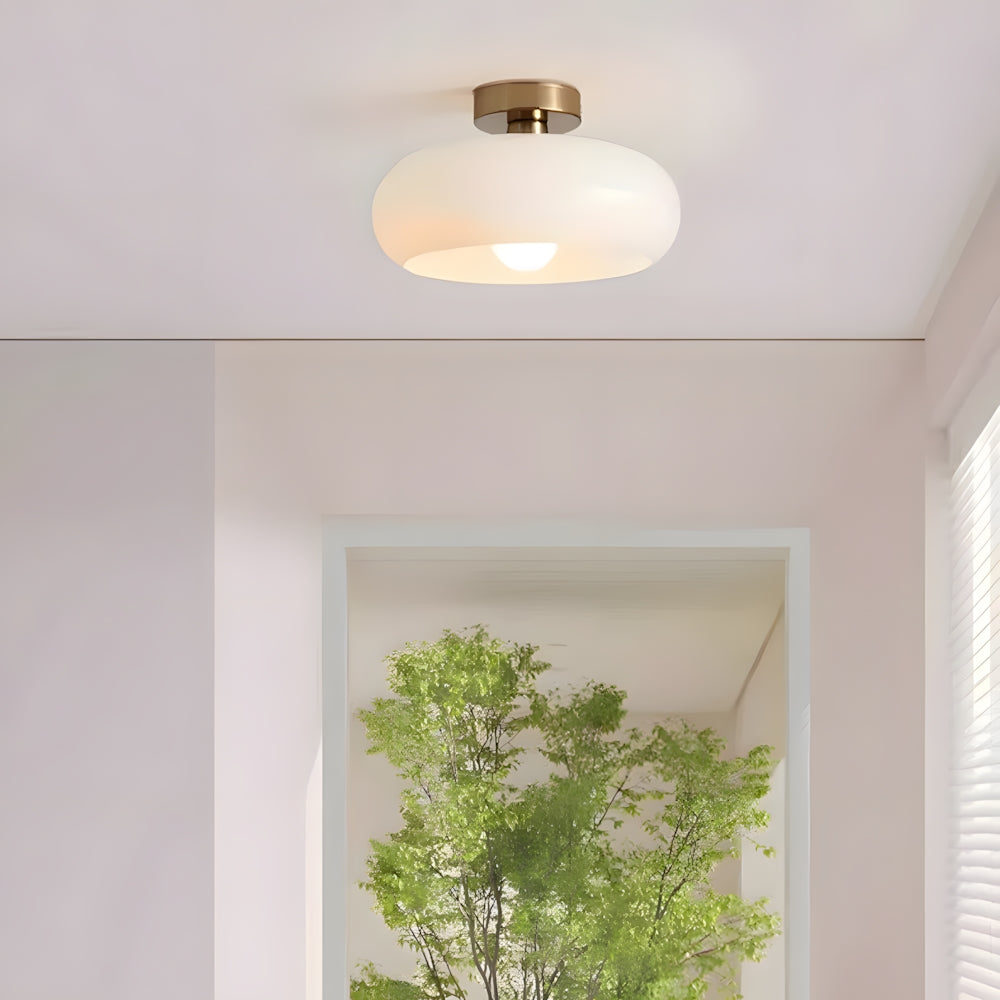 Hängende Kuppelleuchte, 11-Zoll getöntes Glas, festverdrahtete Deckenpendelleuchte für Küchen über Kochinseln, Schlafzimmer, Frühstücksecken, Industrial Farmhouse | Thomler