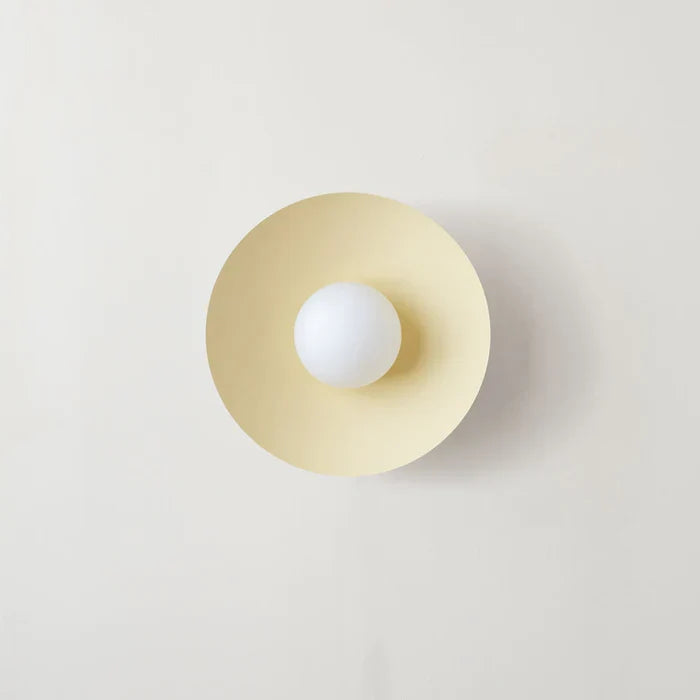 Ronde LED-plafondlamp, metaal, 32 cm diameter, platte montage voor keuken, eetkamer, slaapkamer, hal, 15 cm hoogte, modern design | Thomler