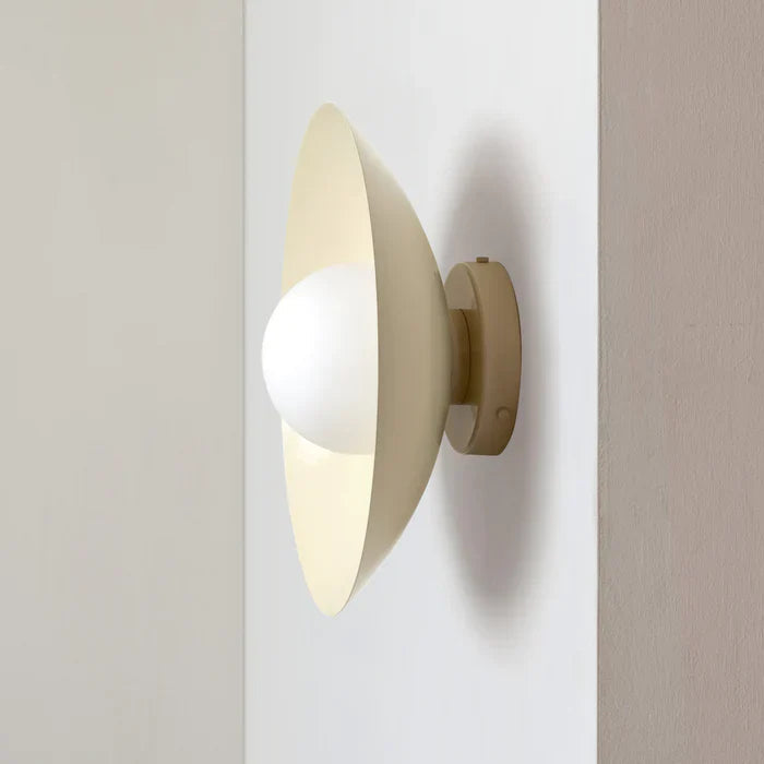 Ronde LED-plafondlamp, metaal, 32 cm diameter, platte montage voor keuken, eetkamer, slaapkamer, hal, 15 cm hoogte, modern design | Thomler