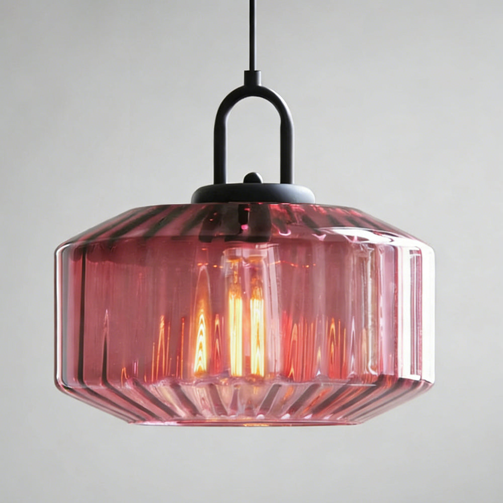 Handblown Glass Pendant Light Fixture 11 Inch Diameter for Kitchen Dining Room Hallway Living Room Bedroom LED Ceiling Light | Thomler
