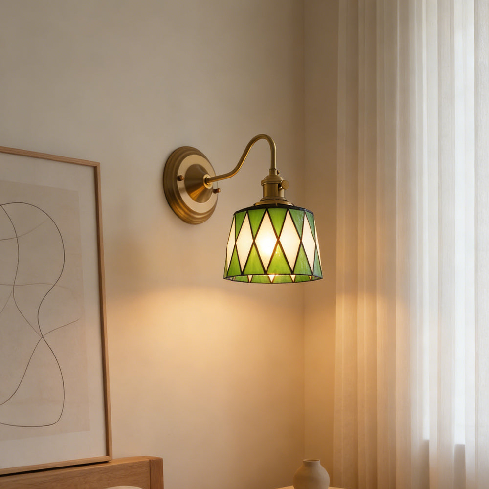 Indoor Sconce Light Metal & Glass 10 Inch Vintage Style for Entryway Corridor Bedroom Dining Room Home Accent Fixture | Thomler
