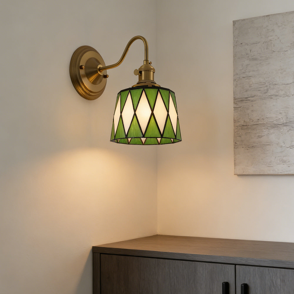Indoor Sconce Light Metal & Glass 10 Inch Vintage Style for Entryway Corridor Bedroom Dining Room Home Accent Fixture | Thomler