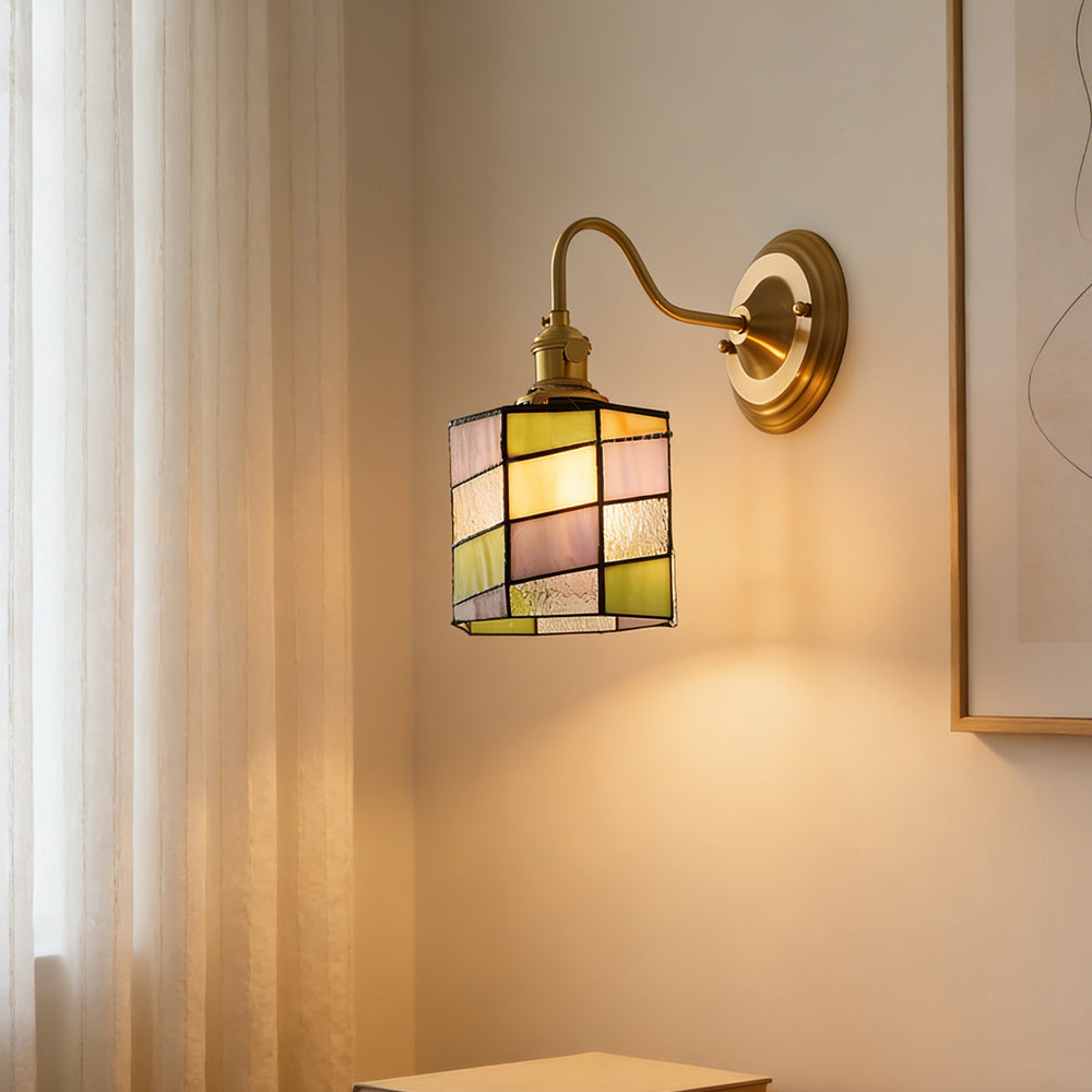 Indoor Sconce Light Metal & Glass 10 Inch Vintage Style for Entryway Corridor Bedroom Dining Room Home Accent Fixture | Thomler