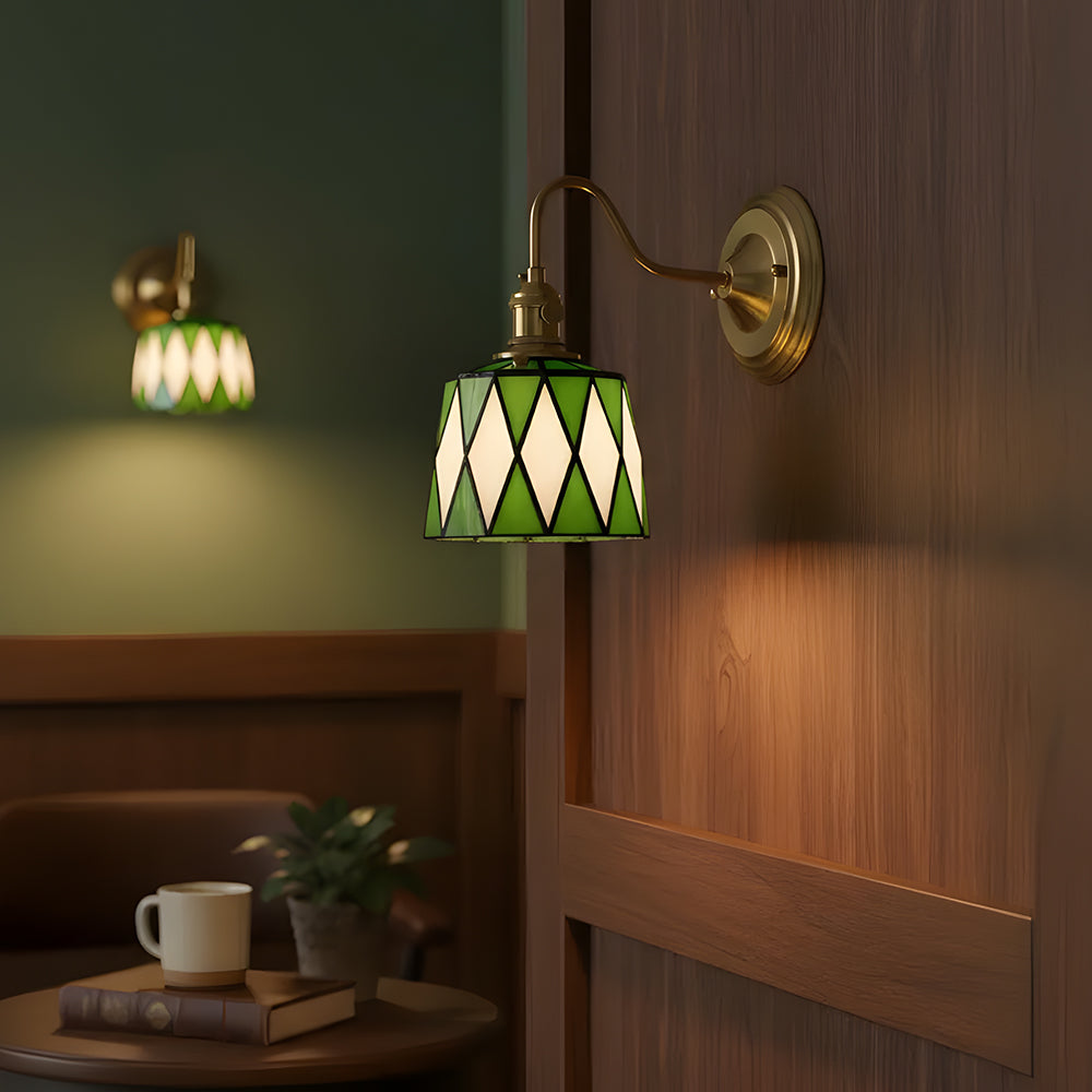 Indoor Sconce Light Metal & Glass 10 Inch Vintage Style for Entryway Corridor Bedroom Dining Room Home Accent Fixture | Thomler