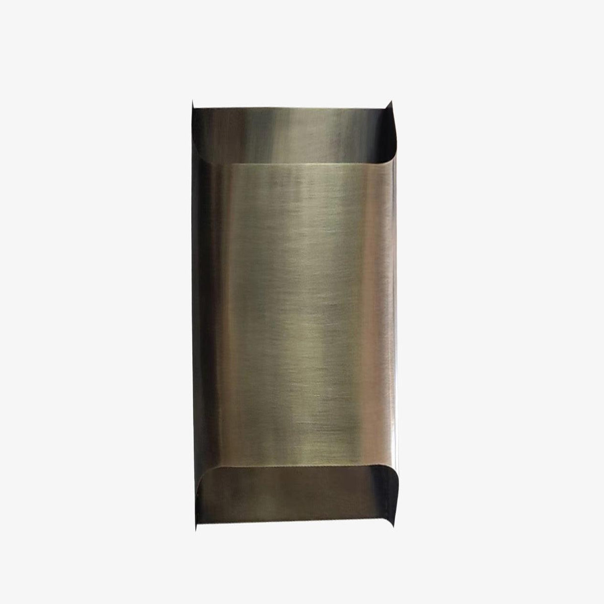 Mid-Century Brass Sconce G9 Socket Indoor Ambient Fixture 10 in Square for Bedroom Hallway Living Room Accent Lighting Warm Glow | Thomler