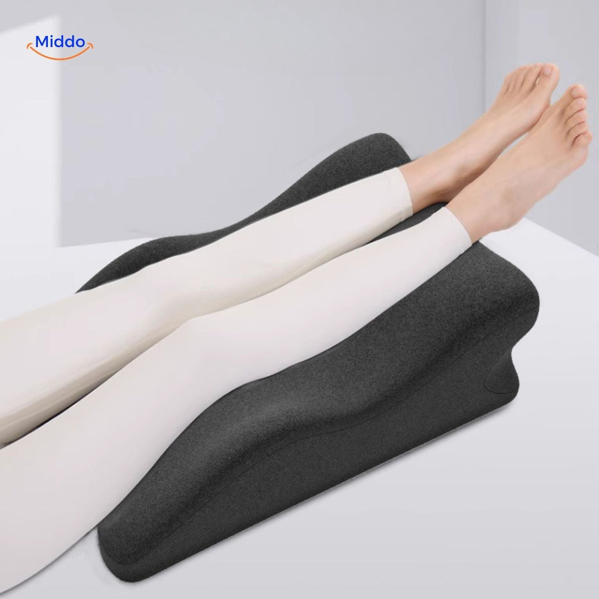 Elevated Leg Rest Wedge Pillow for Bed & Sofa