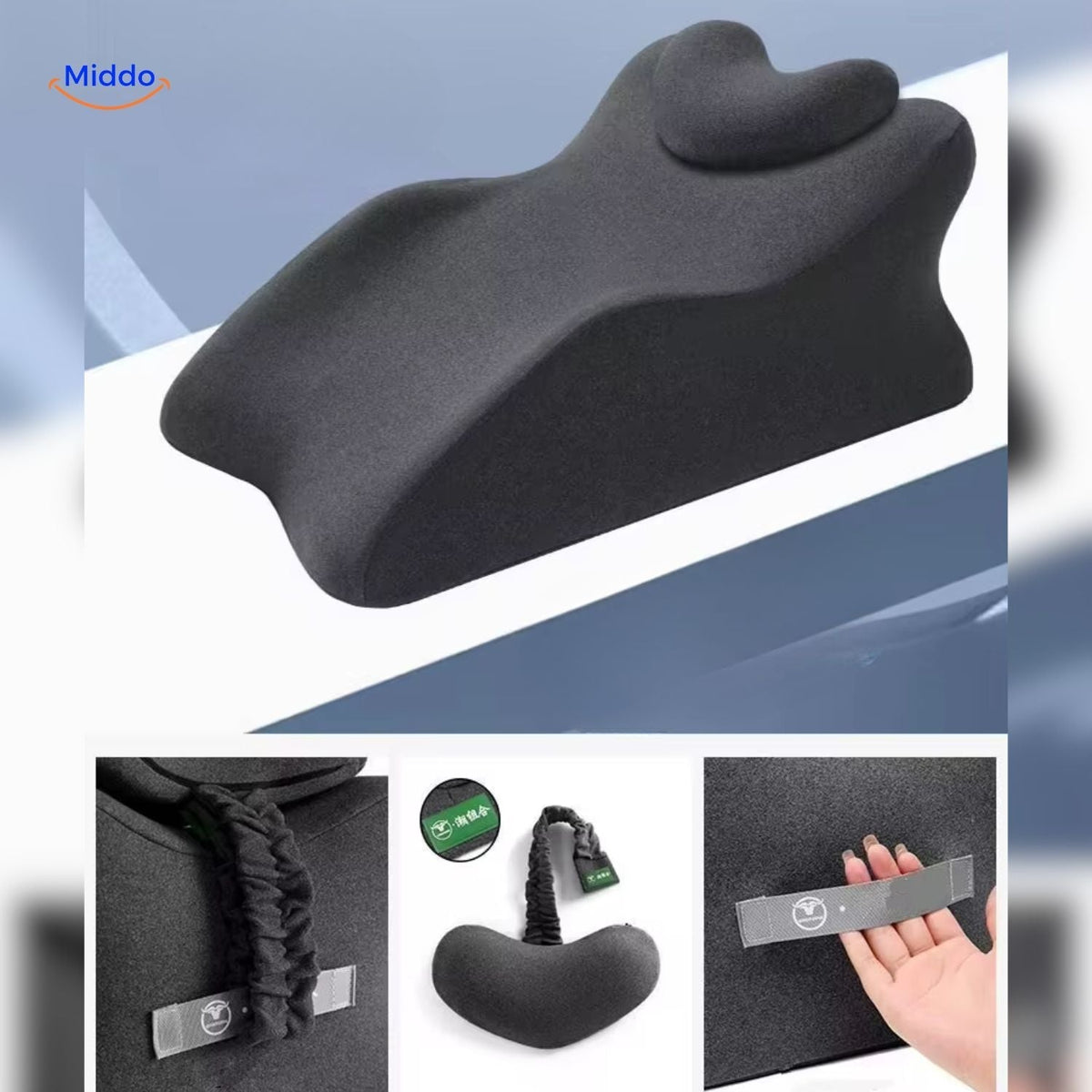 Elevated Leg Rest Wedge Pillow for Bed & Sofa
