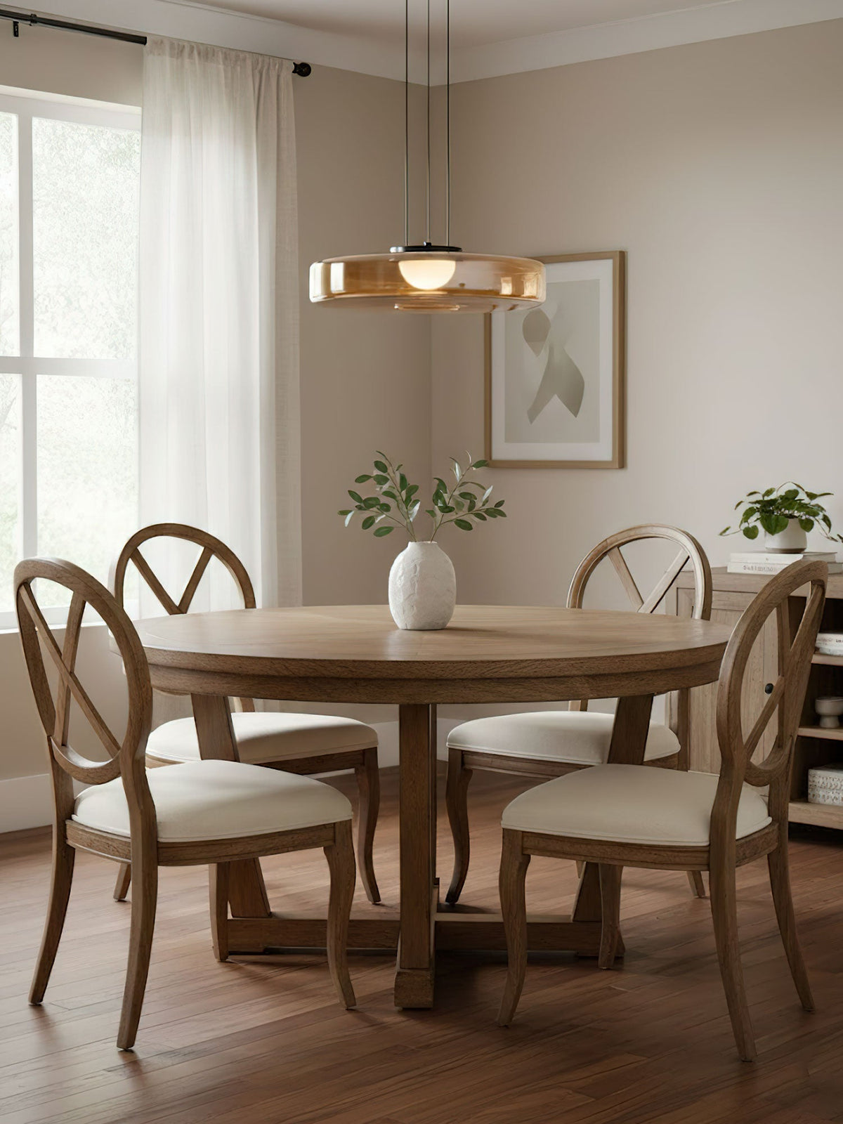 Gelaagde glazen hanglamp LED plafondverlichting met meerdere niveaus voor kookeiland eetkamer moderne getrapte kroonluchter in hoogte verstelbaar | Thomler