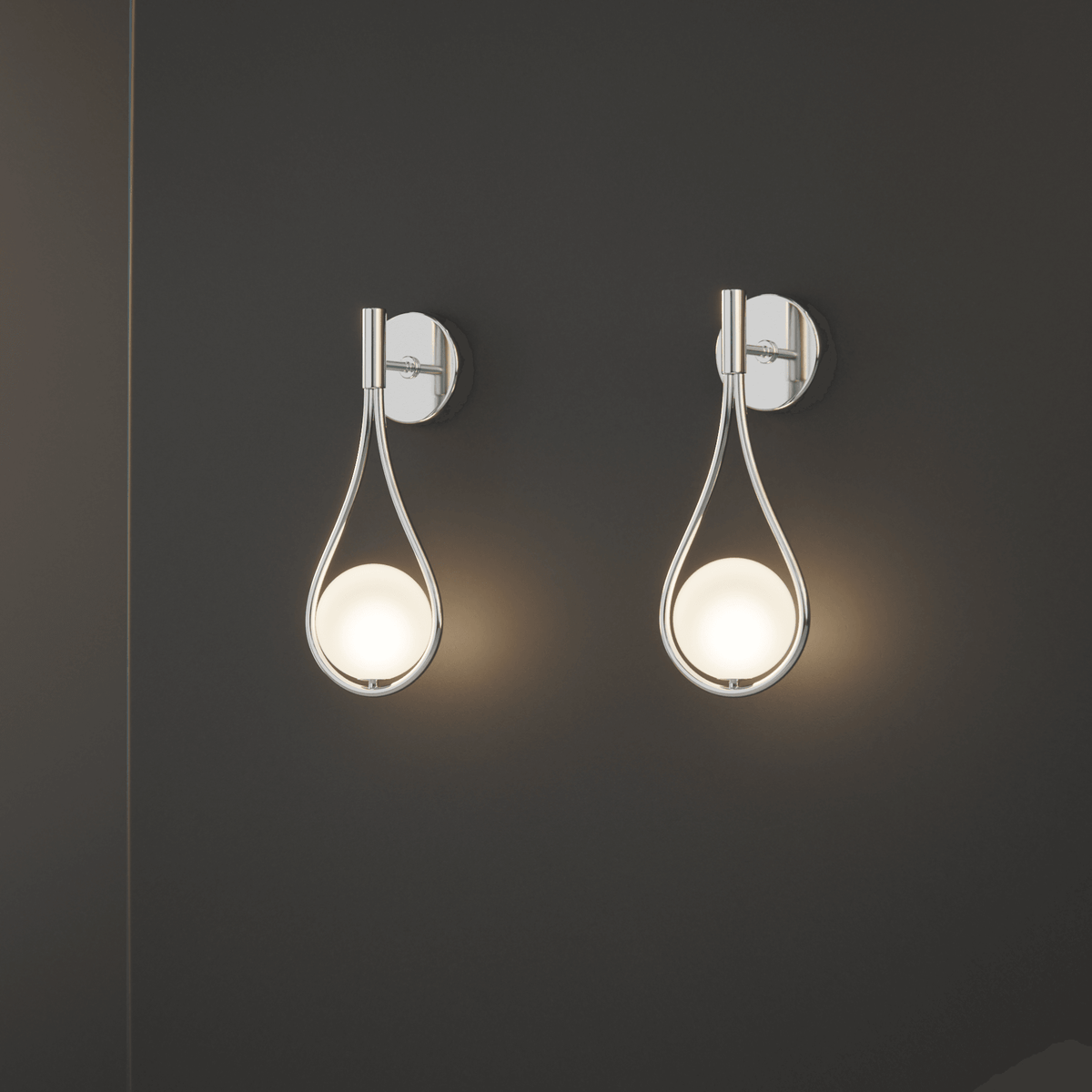 Metalen wandlamp met minimalistisch lineair ontwerp voor slaapkamer, woonkamer en hal – Modern Scandinavisch armatuur in zwart, goud | Thomler