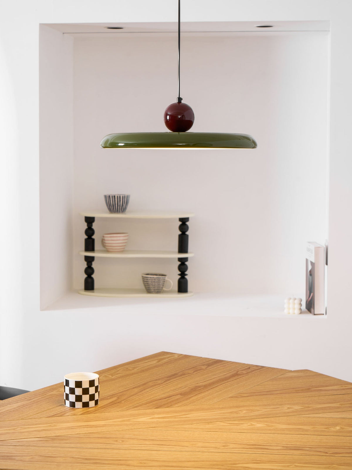 Lámpara de techo LED redonda de montaje empotrado con temperatura de color ajustable para isla de cocina, comedor, dormitorio, sala de estar, diseño moderno | Thomler