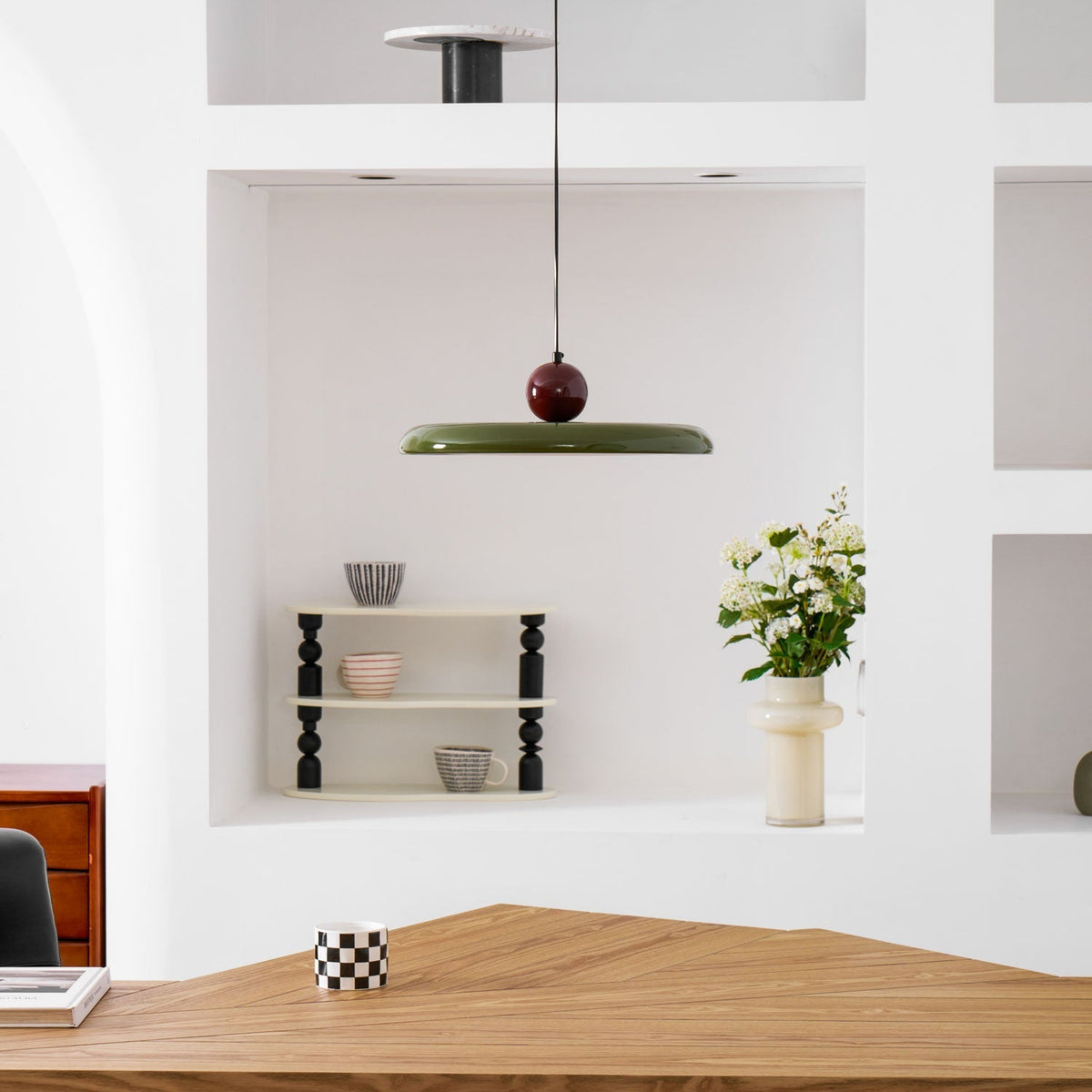 Lámpara de techo LED redonda de montaje empotrado con temperatura de color ajustable para isla de cocina, comedor, dormitorio, sala de estar, diseño moderno | Thomler