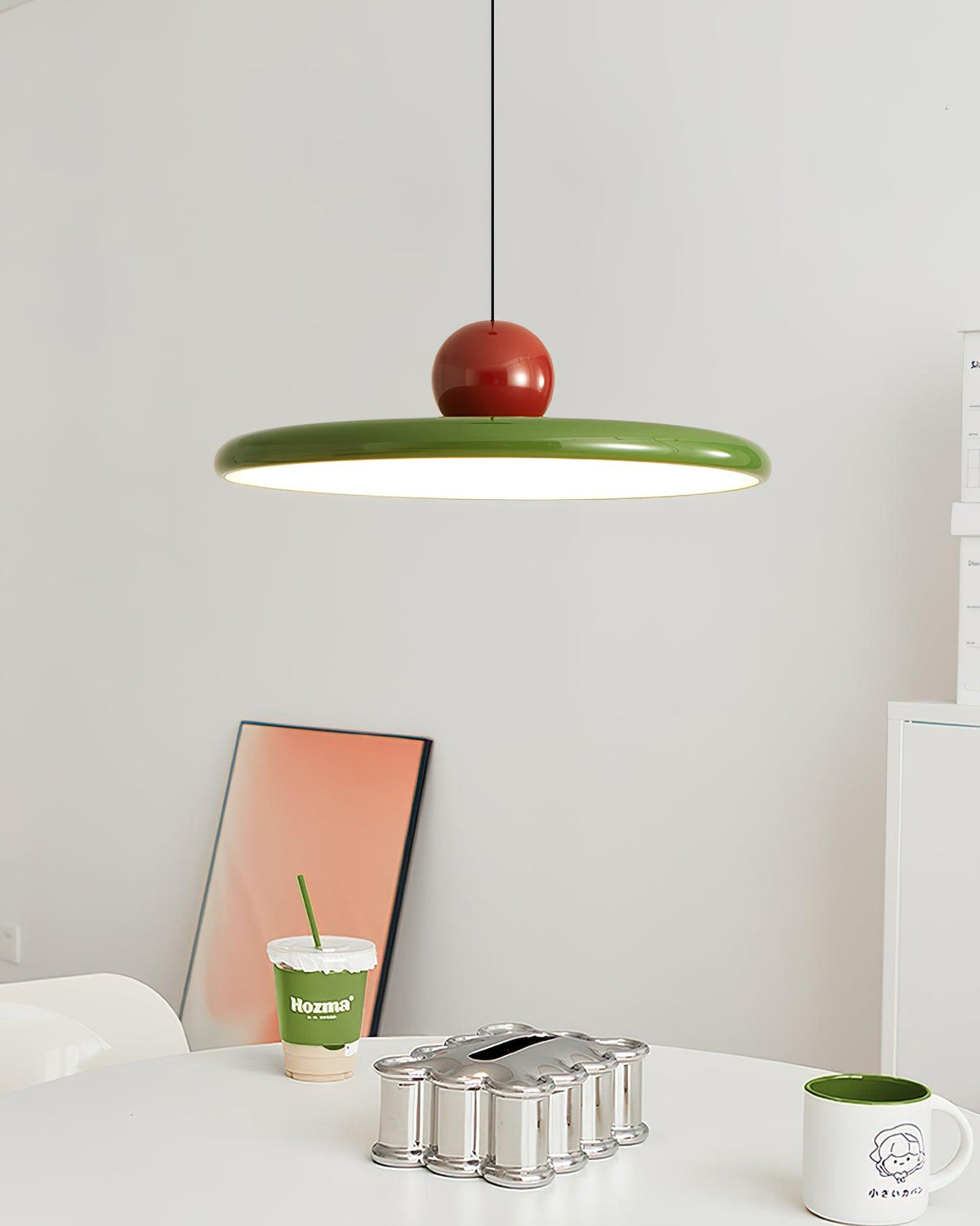 Lámpara de techo LED redonda de montaje empotrado con temperatura de color ajustable para isla de cocina, comedor, dormitorio, sala de estar, diseño moderno | Thomler