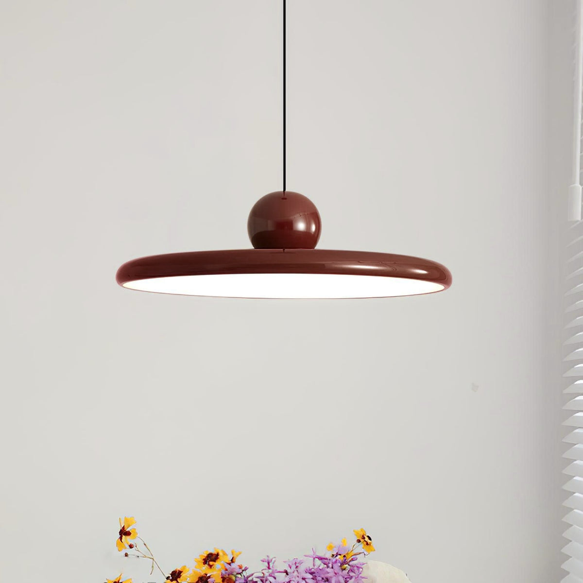 Lámpara de techo LED redonda de montaje empotrado con temperatura de color ajustable para isla de cocina, comedor, dormitorio, sala de estar, diseño moderno | Thomler