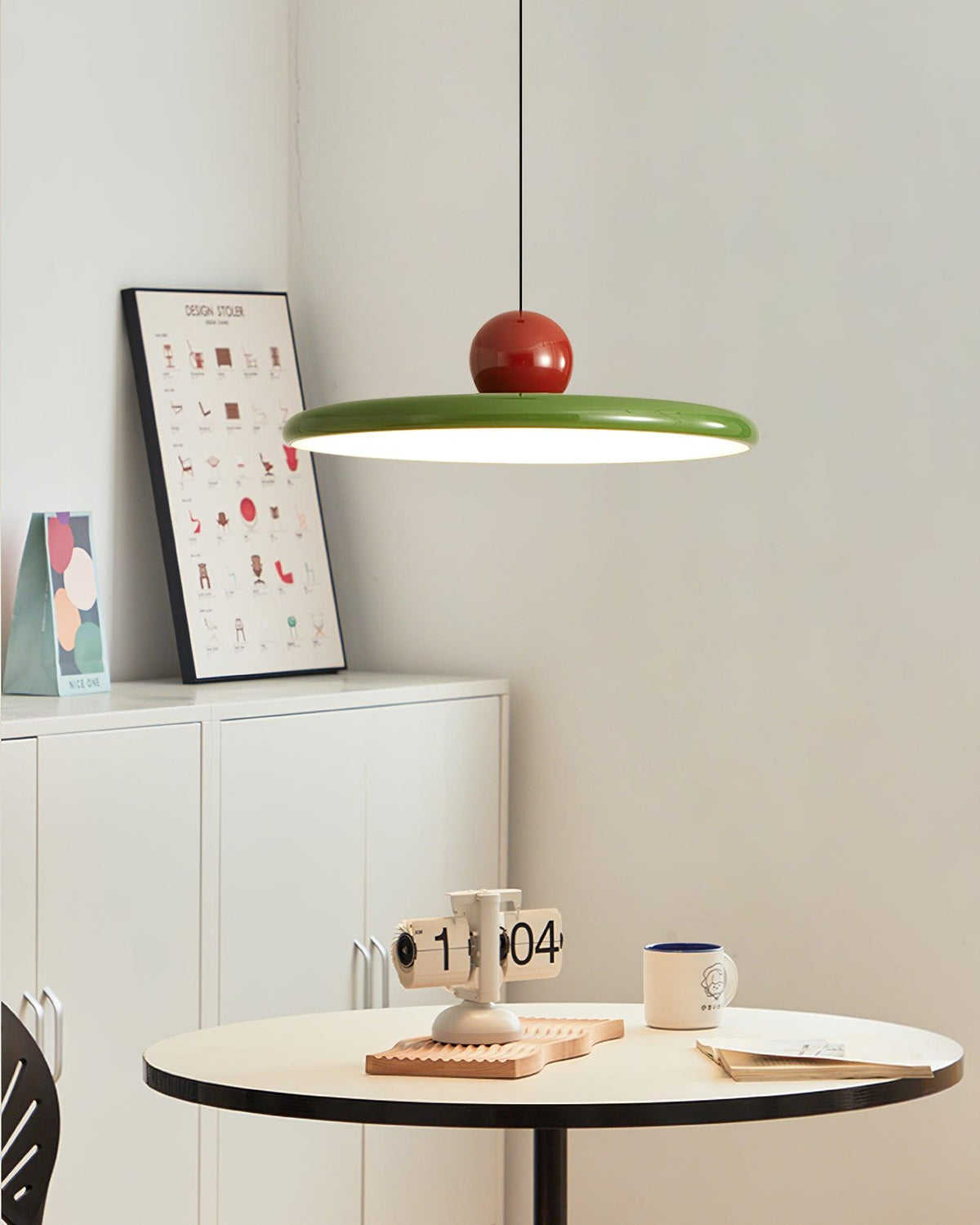 Lámpara de techo LED redonda de montaje empotrado con temperatura de color ajustable para isla de cocina, comedor, dormitorio, sala de estar, diseño moderno | Thomler