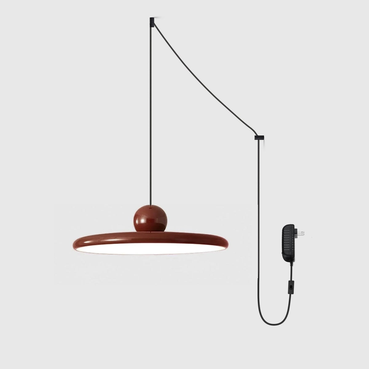 Lámpara de techo LED redonda de montaje empotrado con temperatura de color ajustable para isla de cocina, comedor, dormitorio, sala de estar, diseño moderno | Thomler