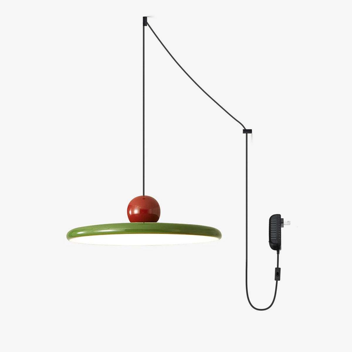 Lámpara de techo LED redonda de montaje empotrado con temperatura de color ajustable para isla de cocina, comedor, dormitorio, sala de estar, diseño moderno | Thomler