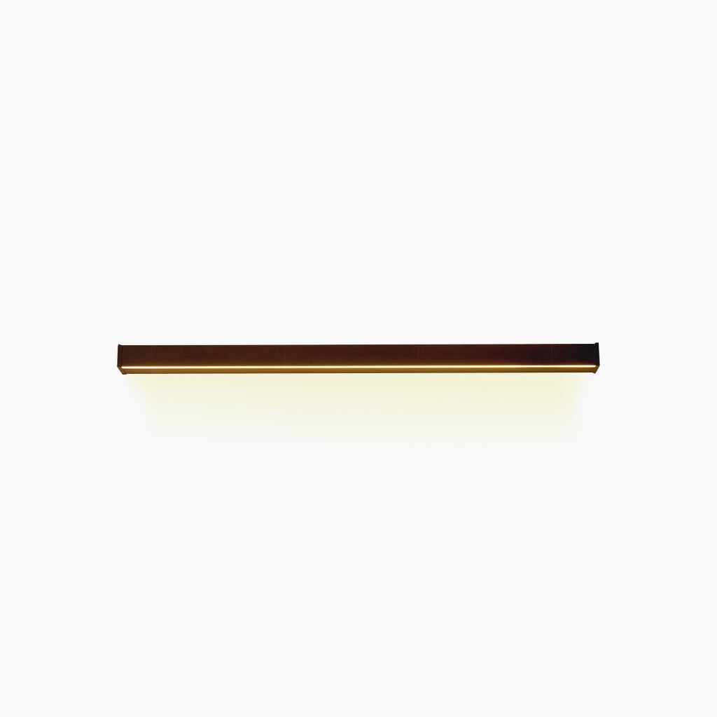 Aplique de pared LED regulable, lámpara de barra de aluminio elegante para dormitorio, sala de estar, pasillo, 24 a 79 pulgadas, iluminación de acento moderna en negro o blanco | Thomler