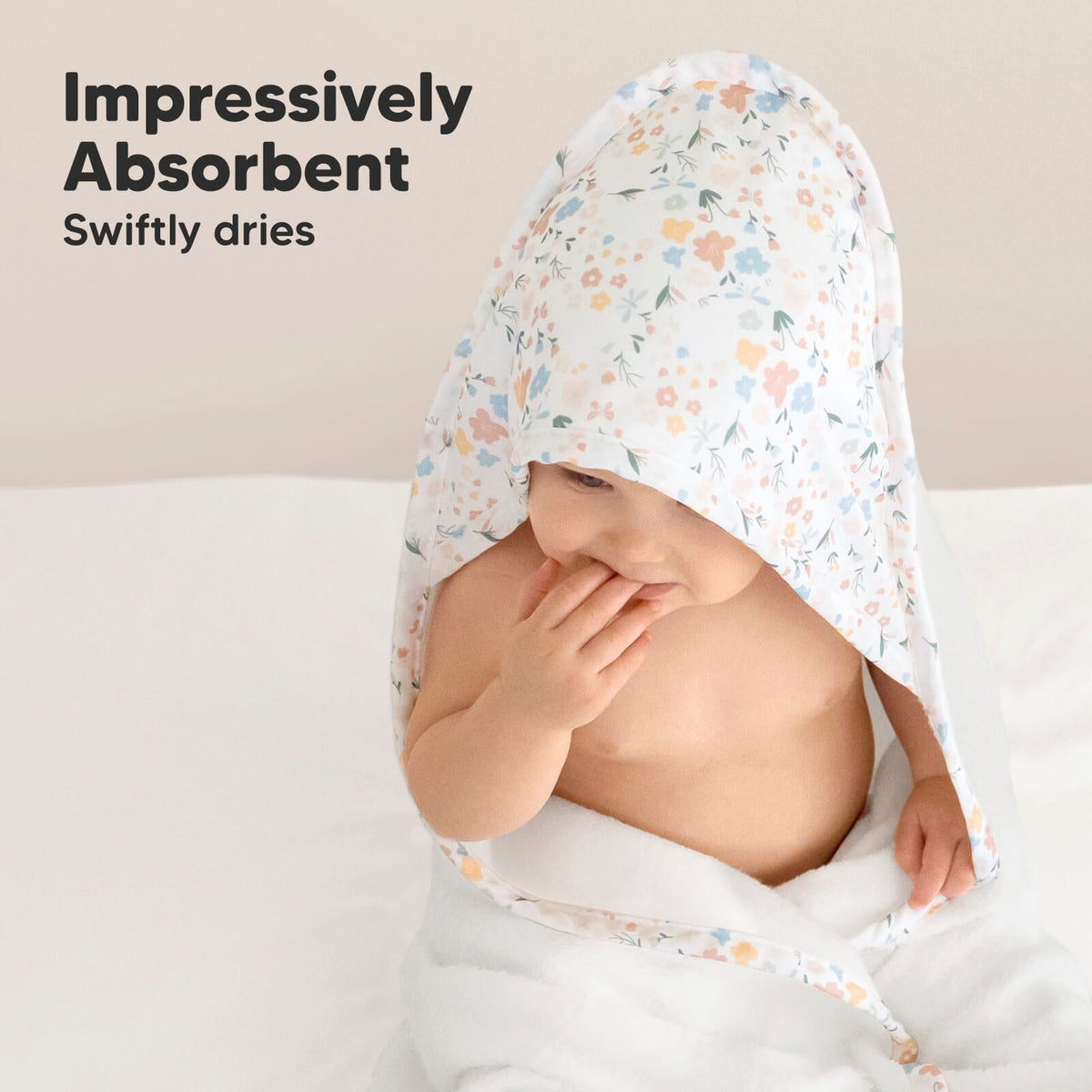 Plush Baby Hooded Towel
